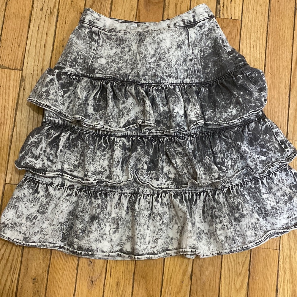 Authentic Made in the Shade Garment Vintage Tiered Skirt Small